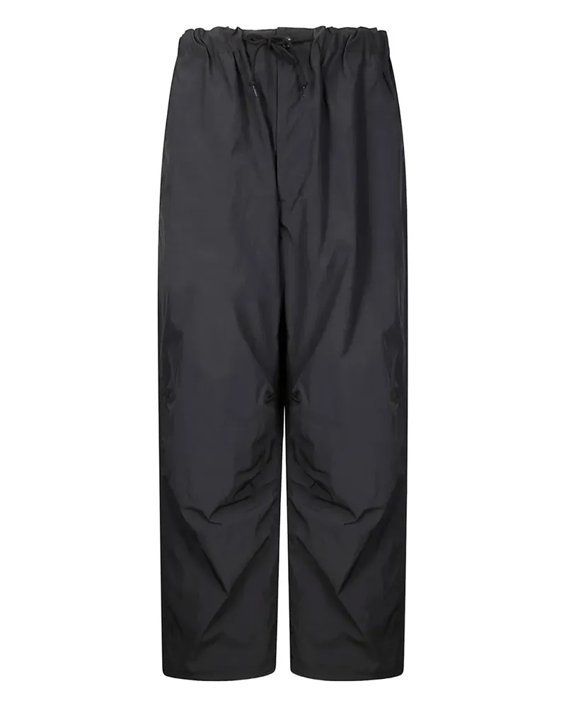 Comme des Garçons Hose mit Kordelzug - Schwarz Schwarz