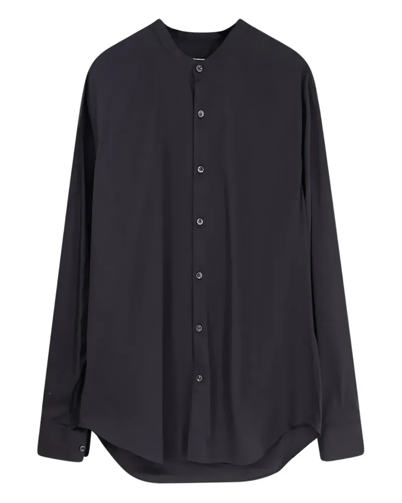 Giorgio Armani cotton-blend shirt - Schwarz Schwarz