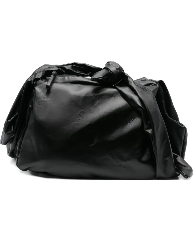 Studiorundholz Klassische Handtasche - Schwarz Schwarz