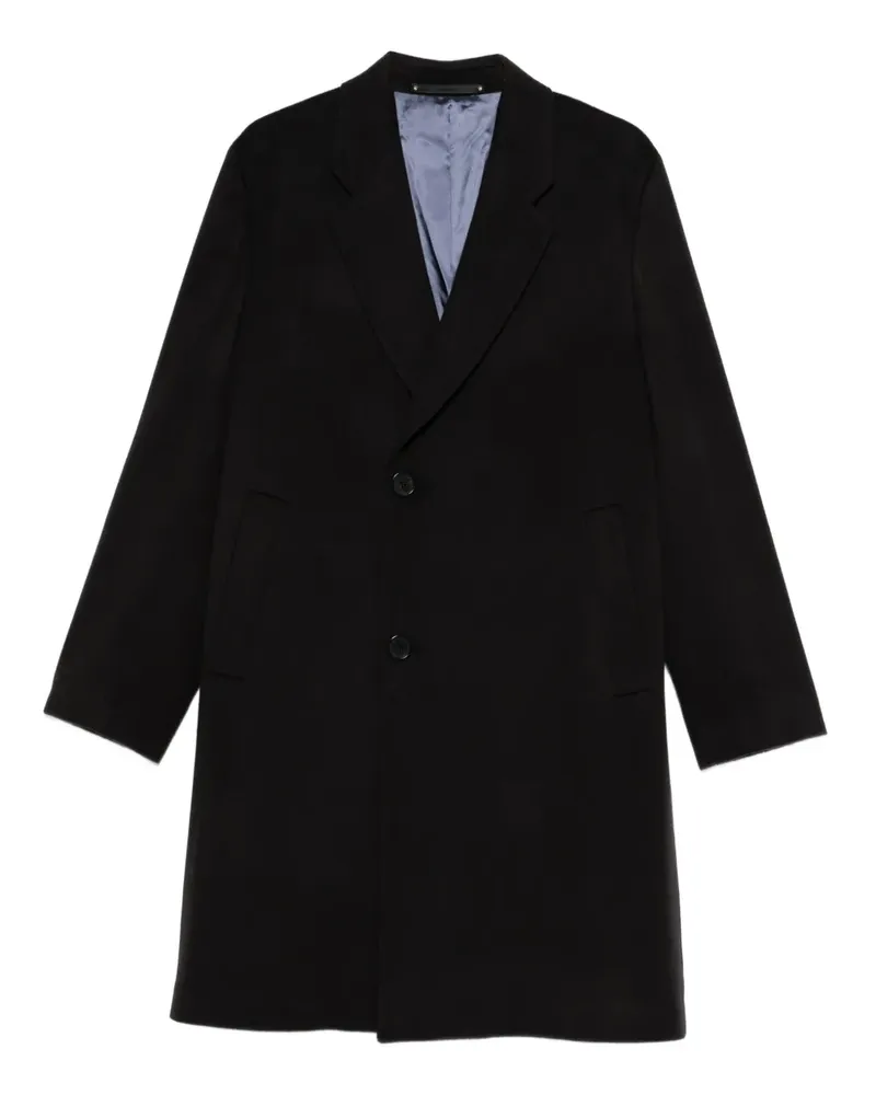 Paul Smith Mantel mit Knopfverschluss - Schwarz Schwarz
