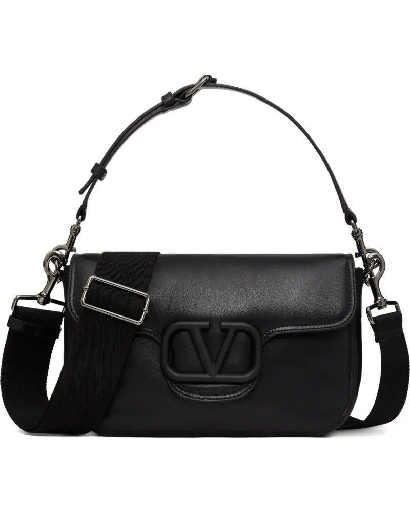 Valentino Garavani Schultertasche mit Logo - Schwarz Schwarz