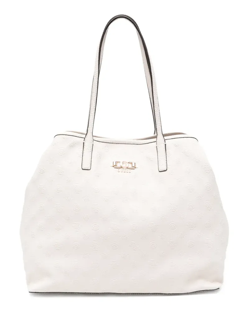 Guess debossed tote bag - Nude Nude