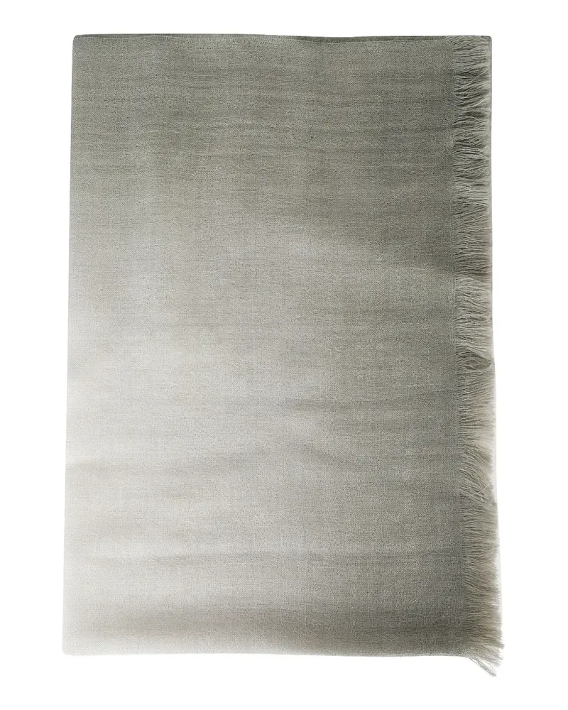 Max Mara Danilo Schal mit Farbverlauf - Grün Grün