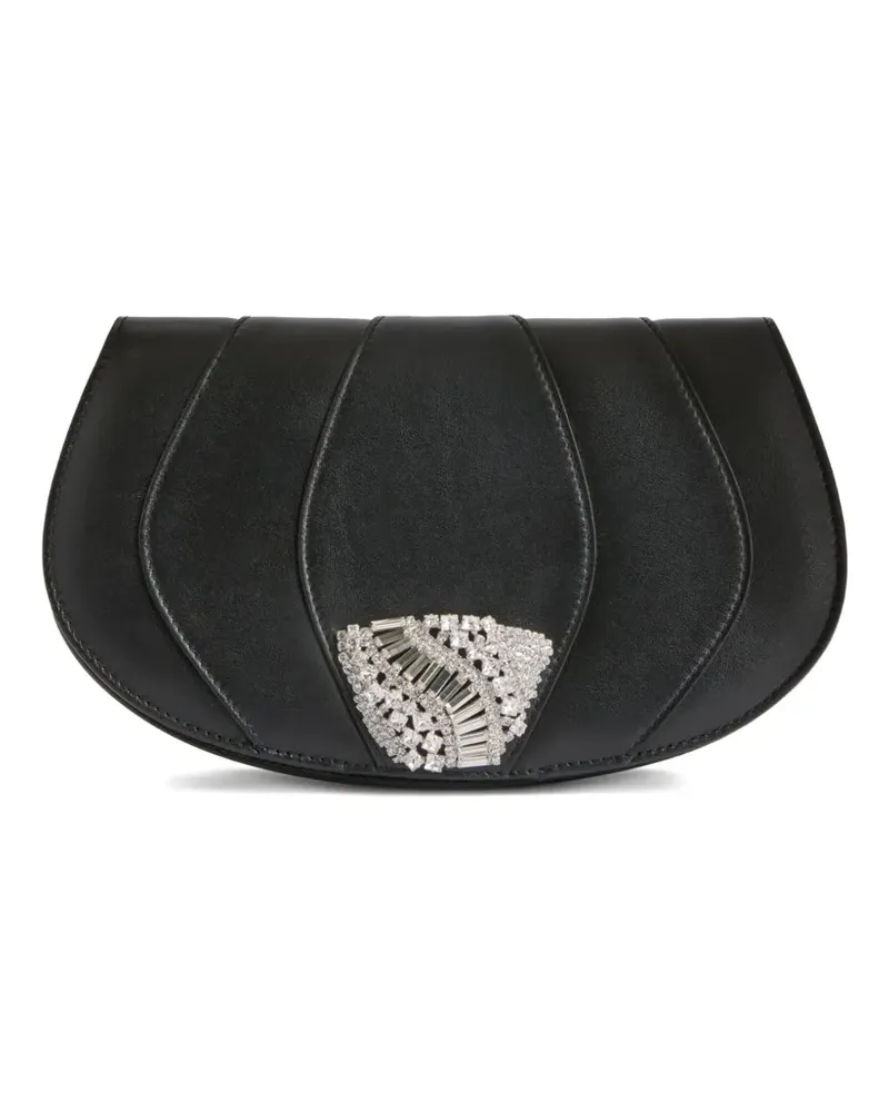 Giuseppe Zanotti Orbits Clutch - Schwarz Schwarz