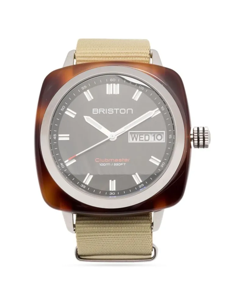 BRISTON Clubmaster Sport 42mm - Schwarz Schwarz