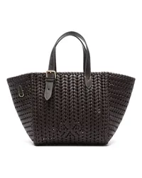 Anya Hindmarch Kleine Neeson Square Tote Bag Violett