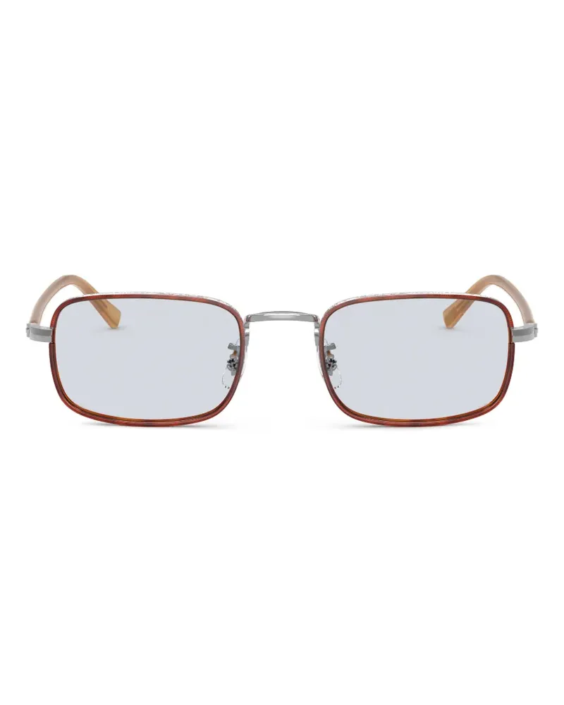 Oliver Peoples Brymer rectangle-frame glasses - Braun Braun