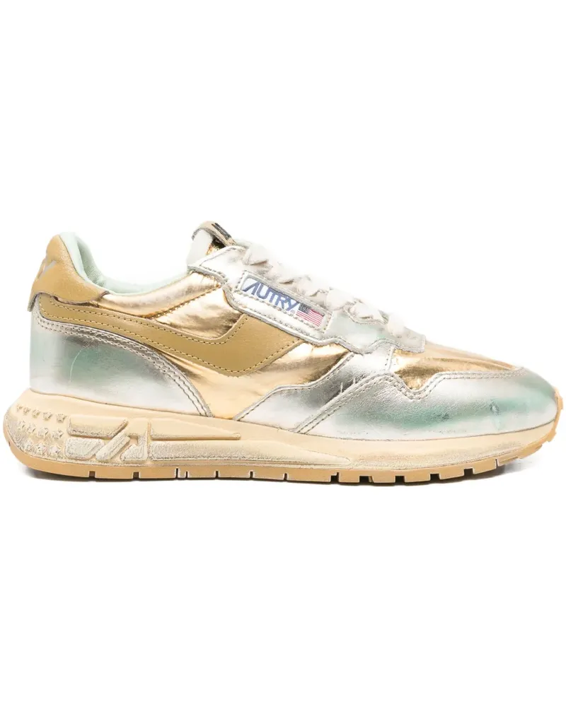 AUTRY Sneakers im Metallic-Look - Grau Grau