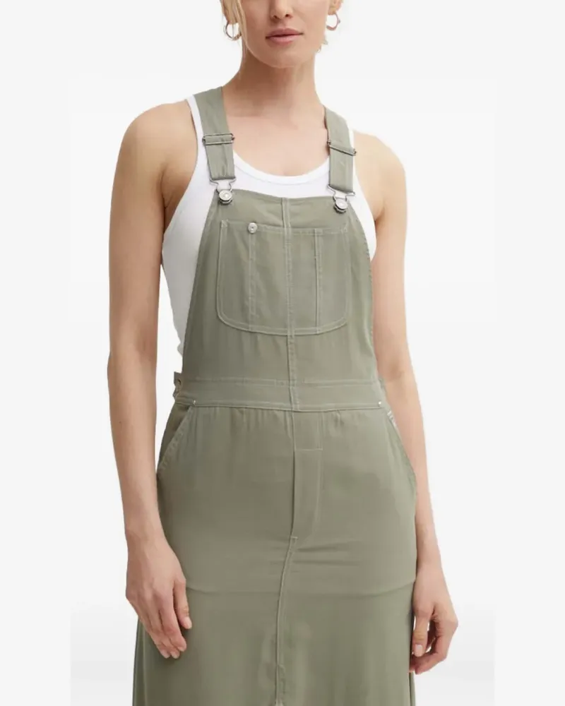 G-STAR RAW Kleid mit Schnallenriemen - Grün Grün