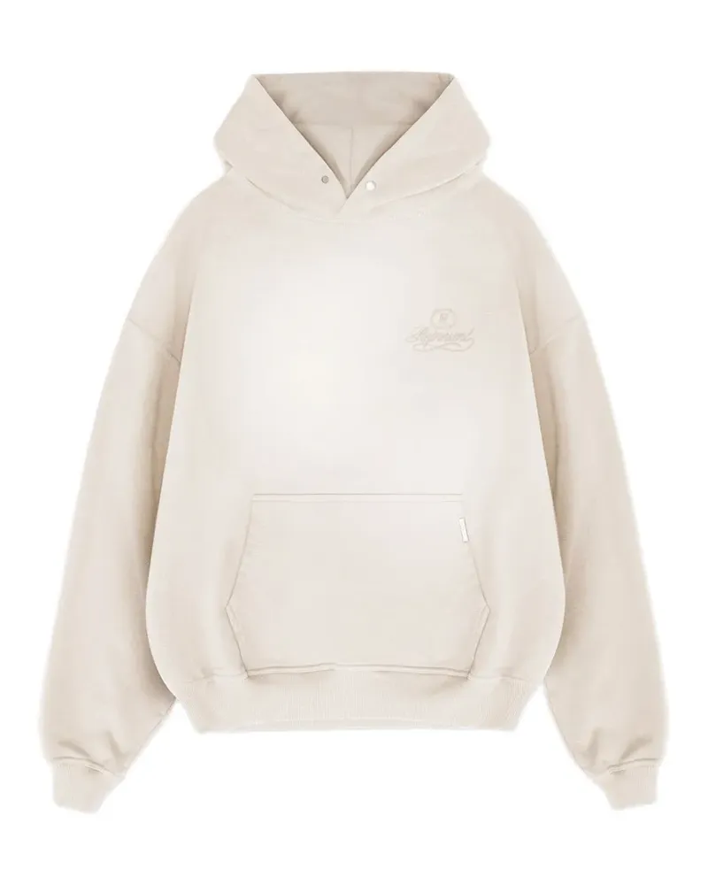 REPRESENT Hoodie mit Logo-Stickerei - Nude Nude