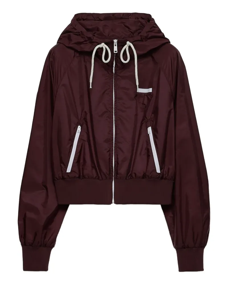 Prada Jacke mit Reißverschluss - Violett Violett