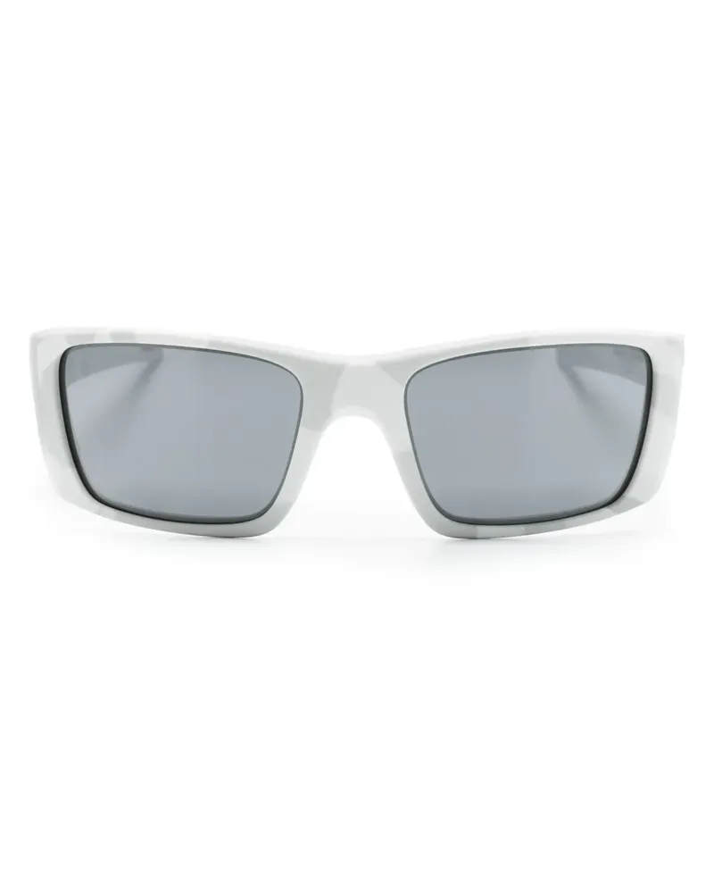 Oakley OO9096 Sonnenbrille mit eckigem Gestell - Weiß Weiß