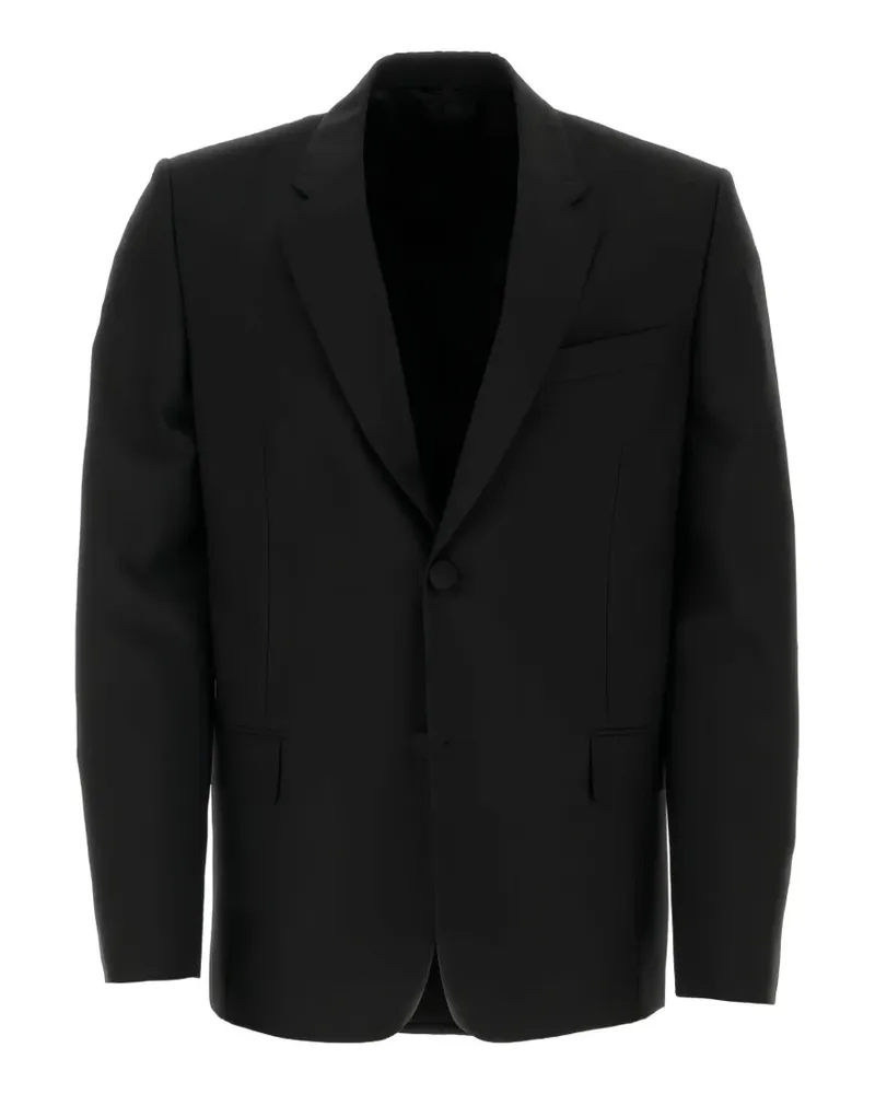 Givenchy regular-fit notch-lapel blazer - Schwarz Schwarz