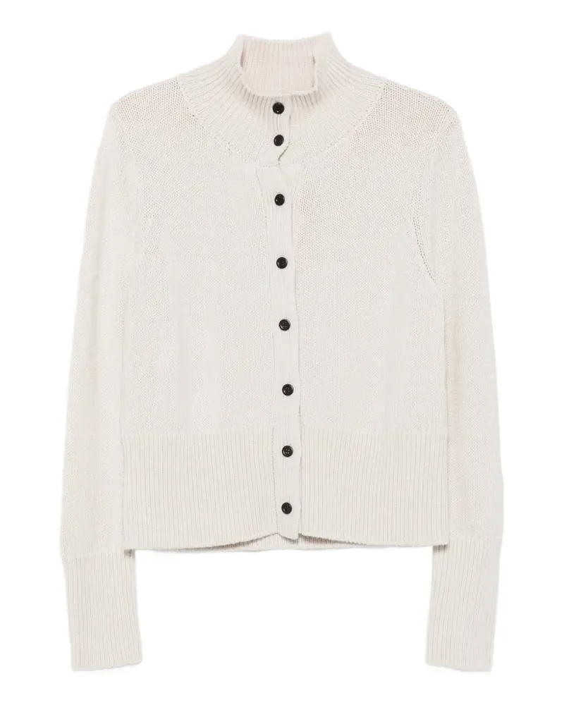 Hugenberg Gerippter Cardigan - Nude Nude