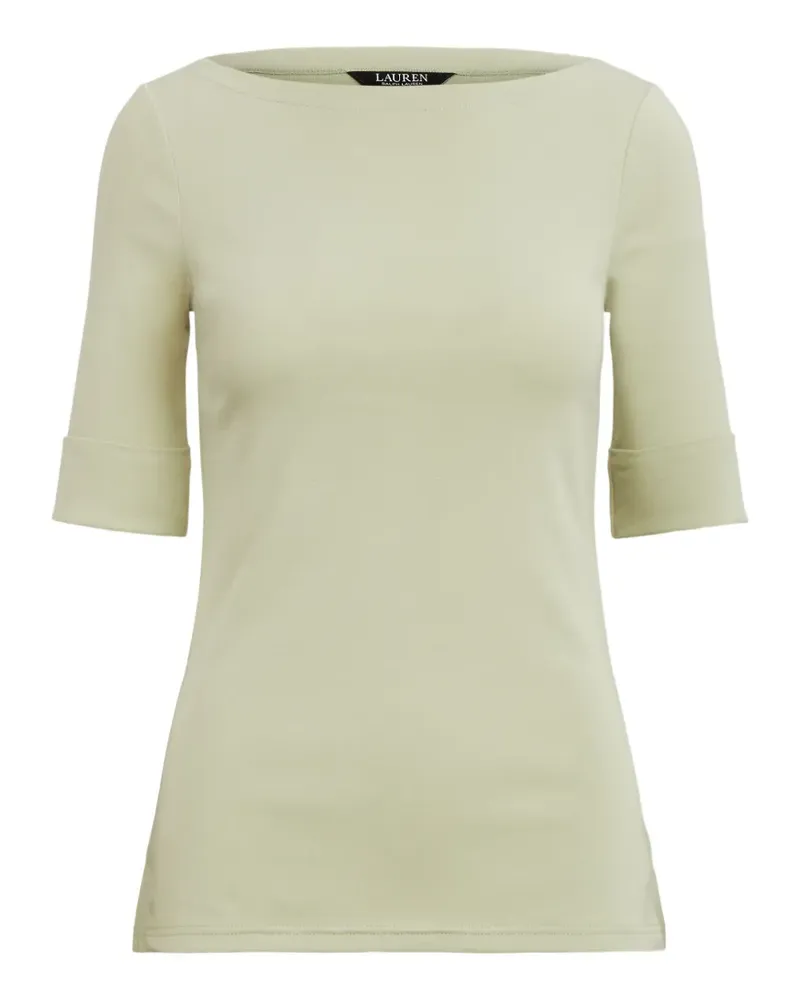 Ralph Lauren Oberteil mit U-Boot-Ausschnitt - Grün Grün