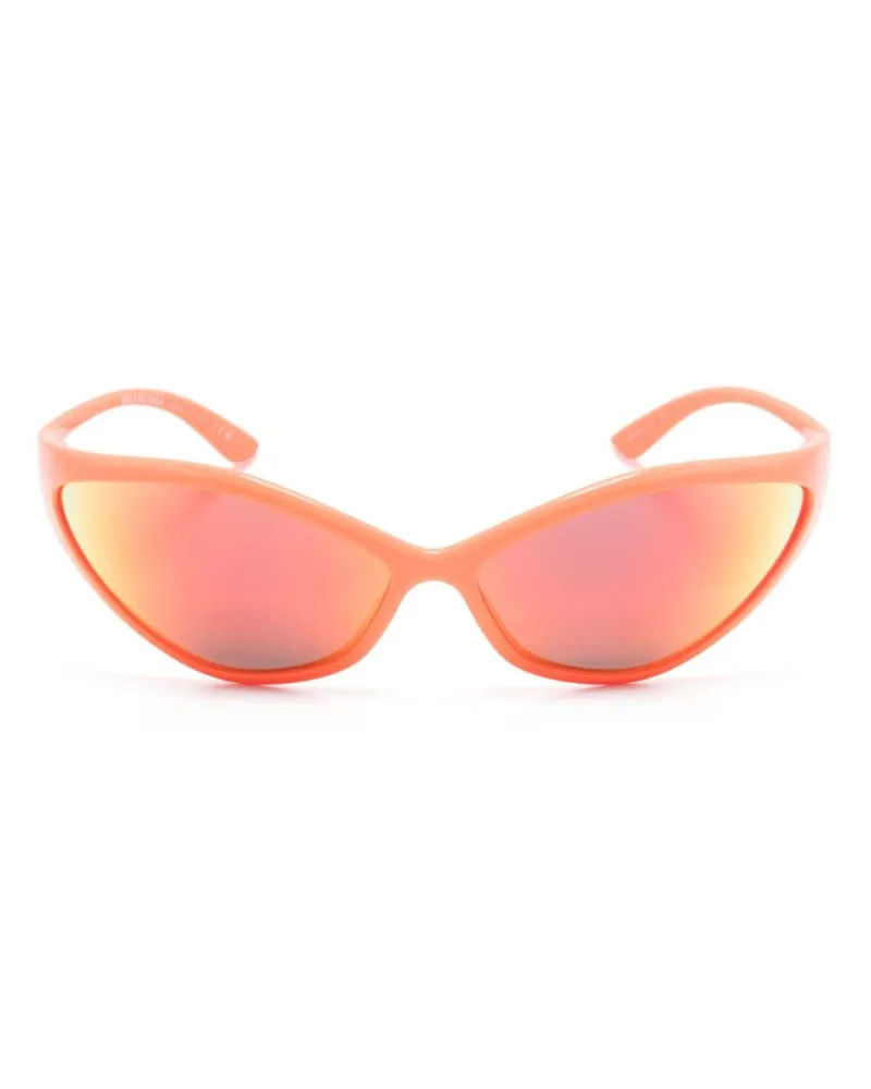 Balenciaga Ovale 90s Sonnenbrille - Orange Orange