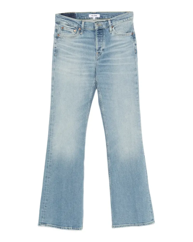 RE/DONE Jeans mit Knopfverschluss - Blau Blau