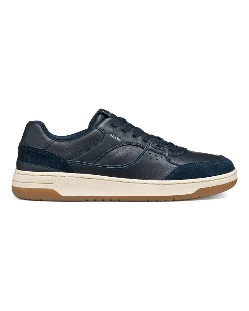 Geox Sedral Court lace-up panelled sneakers - Blau Blau