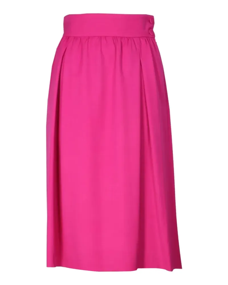 Moschino flared midi skirt - Rosa Rosa