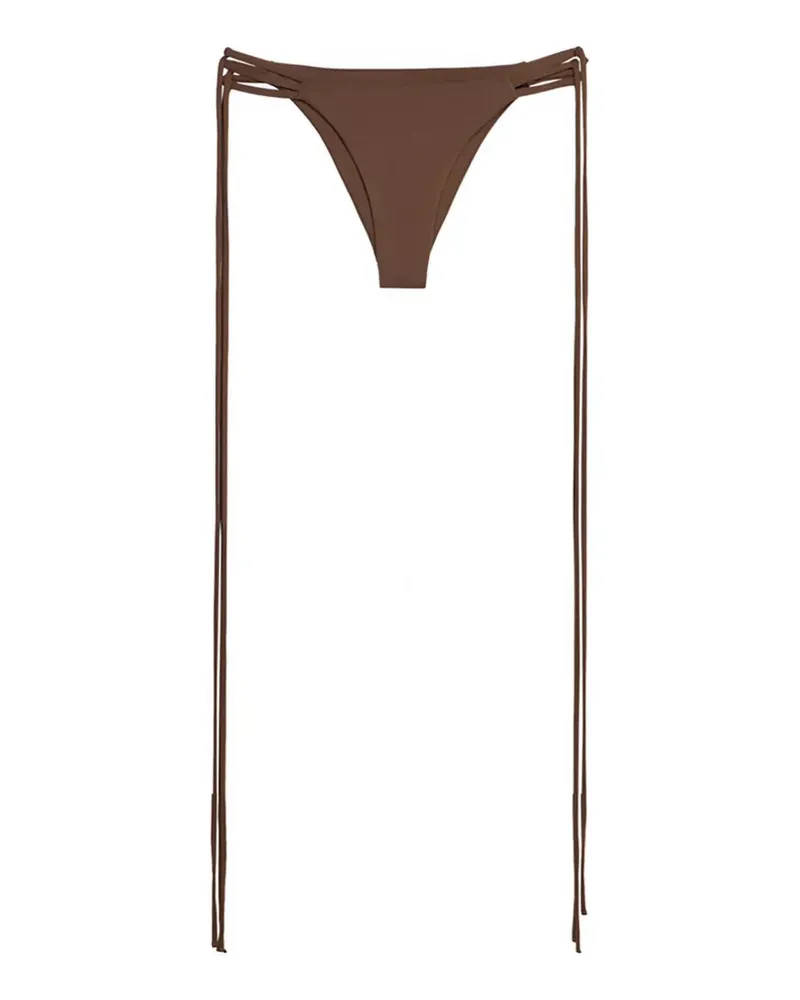 Blumarine tie bikini bottoms - Braun Braun
