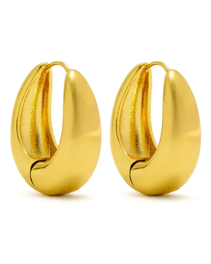 Anni Lu Curve hoop earrings - Gold Gold