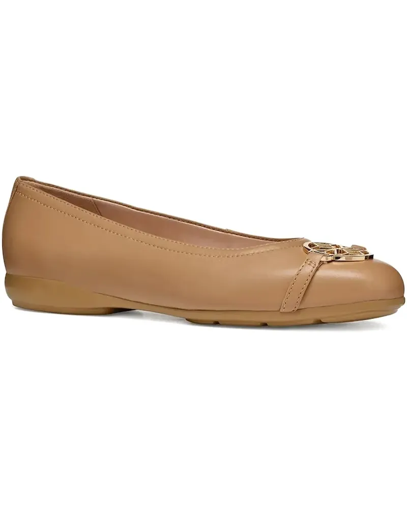 Geox Annytah Ballerinas mit Schild - Braun Braun