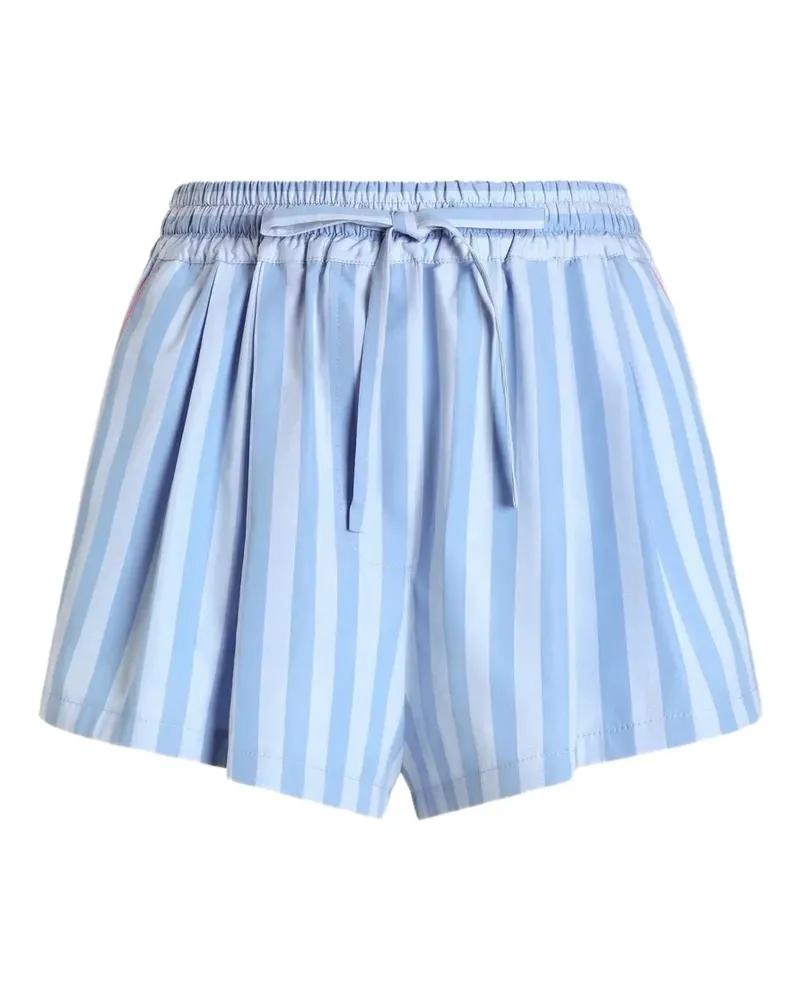 Dolce & Gabbana Gestreifte Shorts mit Kordelzug - Blau Blau