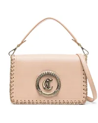 Just Cavalli Schultertasche im Metallic-Look Nude