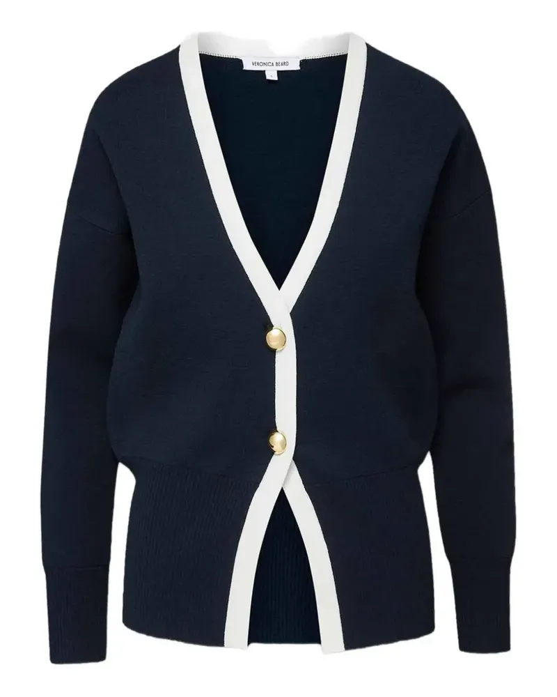 Veronica Beard Geknöpfte Cardigan mit V-Ausschnitt - Blau Blau