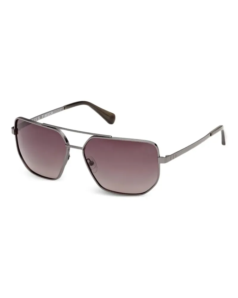 Timberland geometric-frame sunglasses - Grau Grau