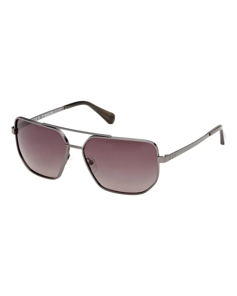 Timberland geometric-frame sunglasses - Grau Grau