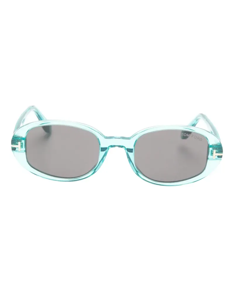 Tom Ford Iggy Sonnenbrille mit ovalem Gestell - Blau Blau