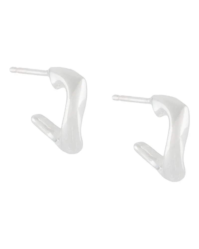 Wouters & Hendrix Creolen mit gedrehtem Design - Silber Silber