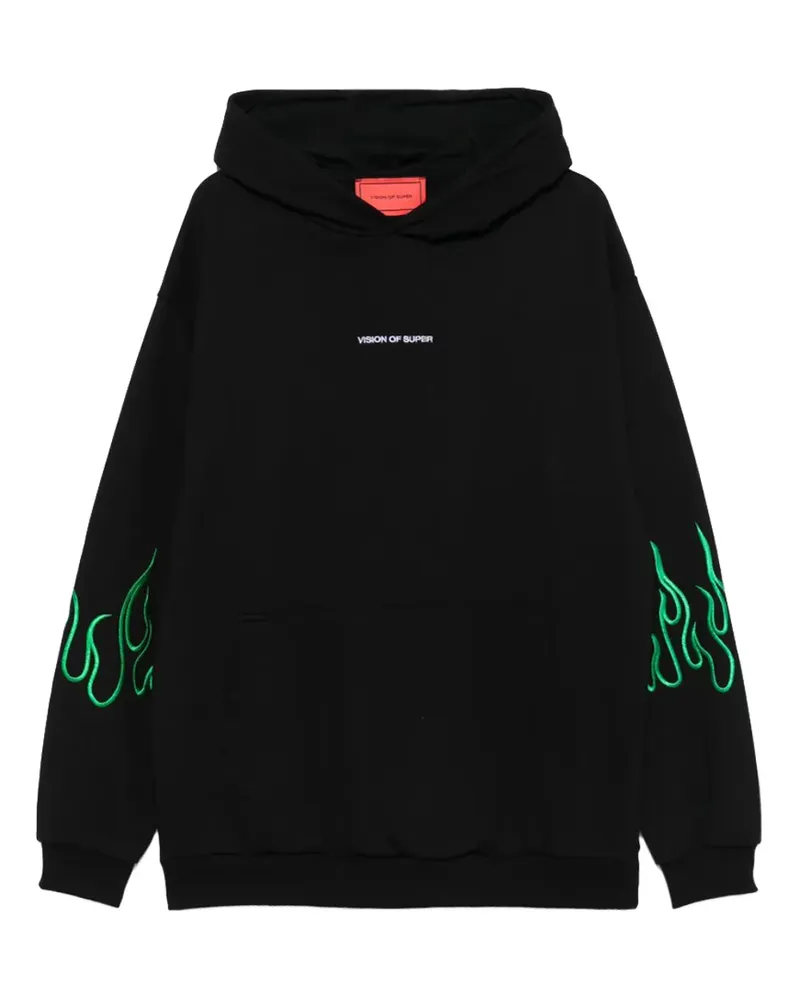 Vision Of Super Flames Hoodie - Schwarz Schwarz