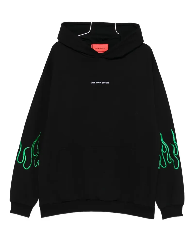 Vision Of Super Flames Hoodie - Schwarz Schwarz
