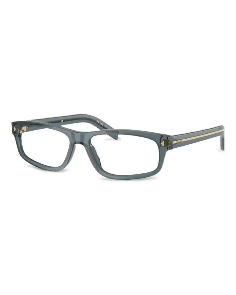 Prada Brille mit eckigem Gestell - Blau Blau