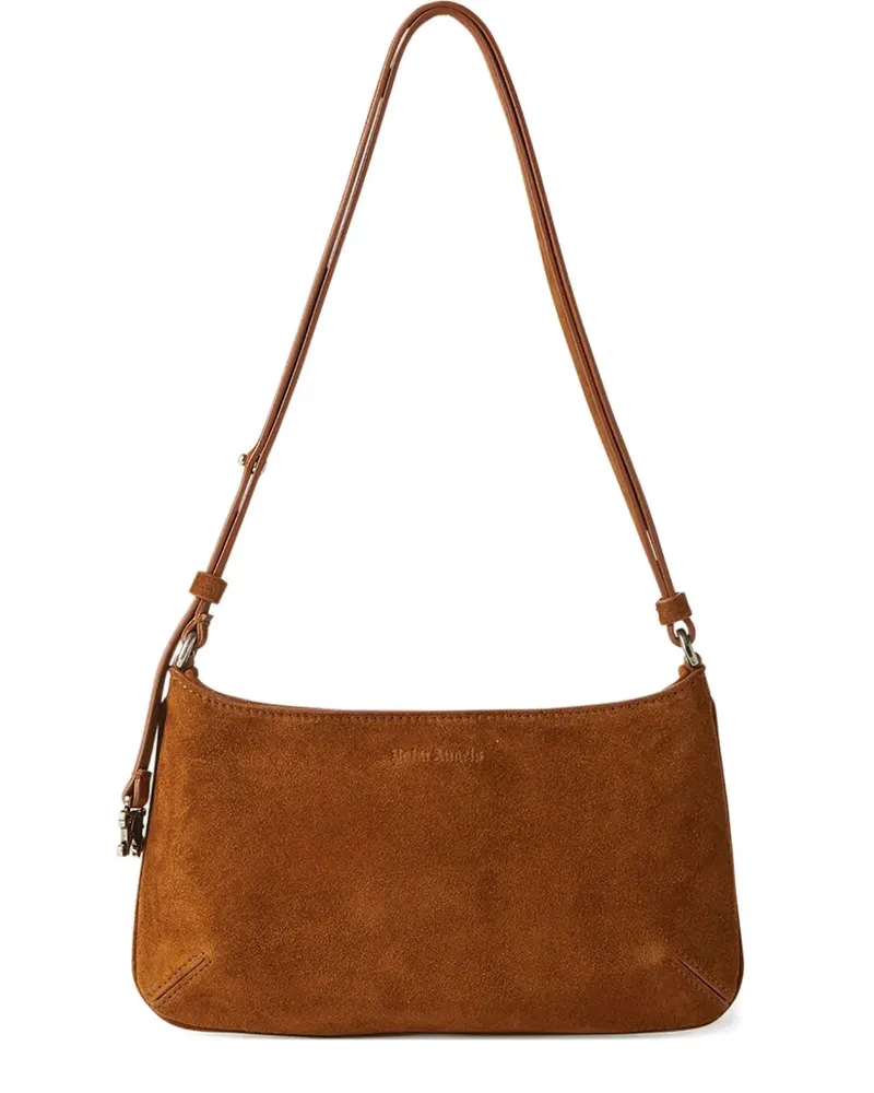 Palm Angels Giorgina suede shoulder bag - Braun Braun