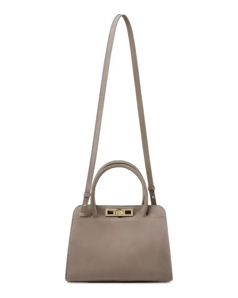 Fabiana Filippi small twist-lock tote bag - Nude Nude