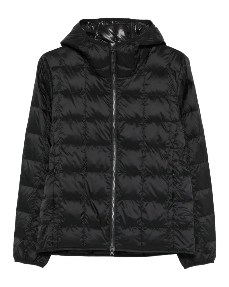 TAION Gesteppte Kapuzenjacke - Schwarz Schwarz