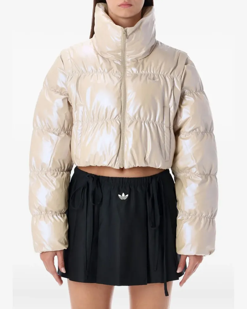 adidas Gesteppte Jacke - Nude Nude