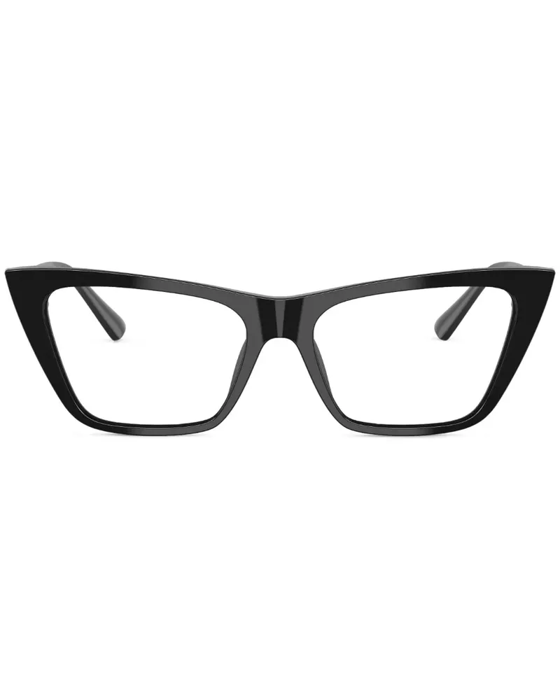 Jimmy Choo Brille im Cat-Eye-Design - Schwarz Schwarz