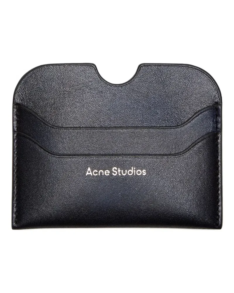 Acne Studios Kartenetui aus Leder - Blau Blau