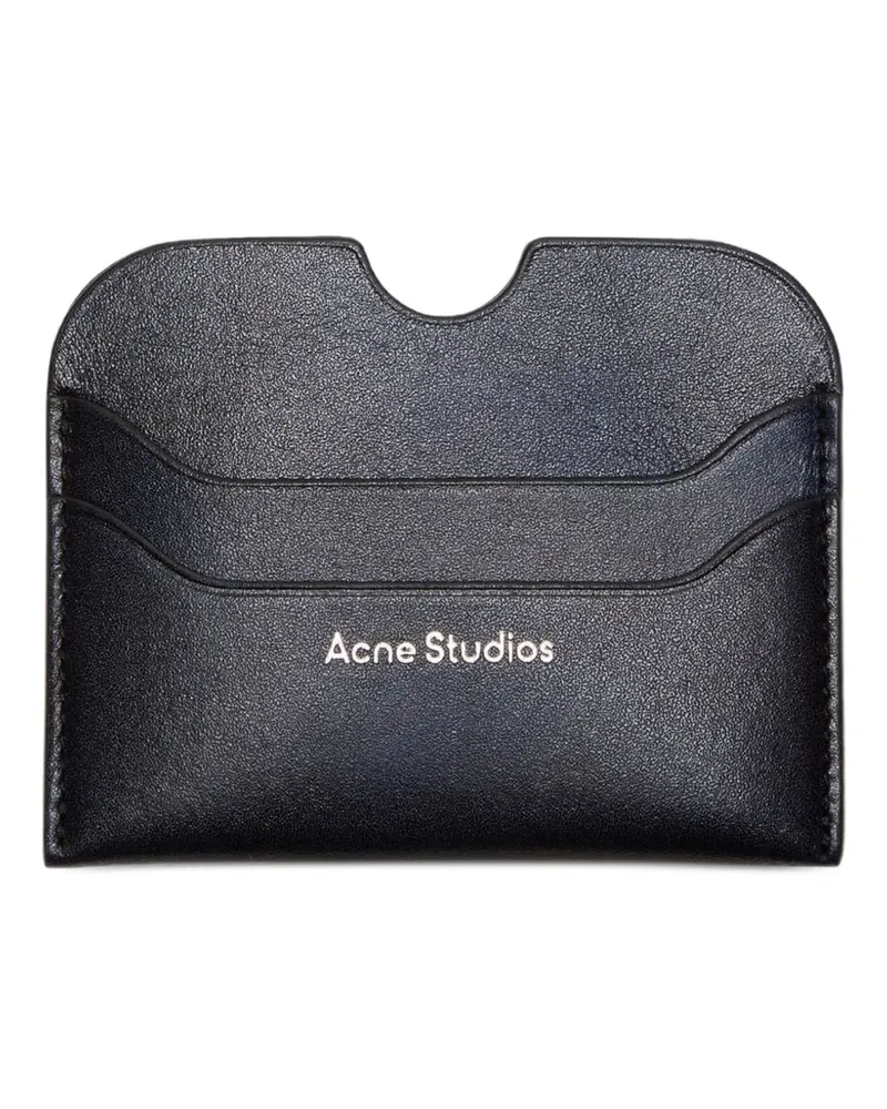 Acne Studios Kartenetui aus Leder - Blau Blau