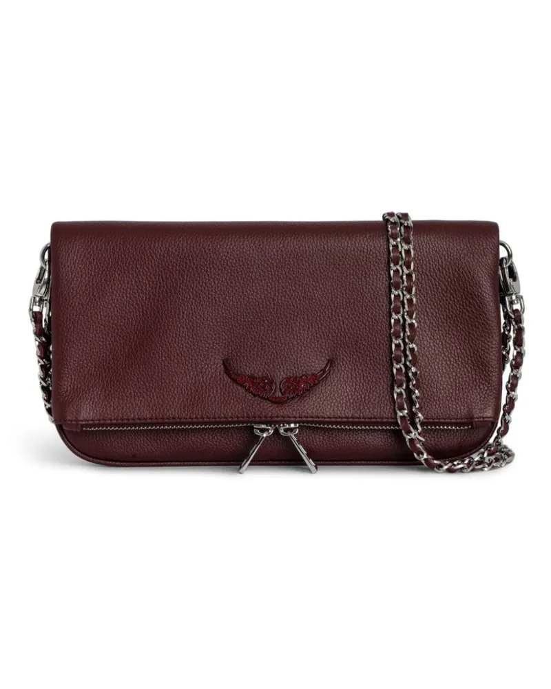 Zadig & Voltaire Rock Clutch Rot