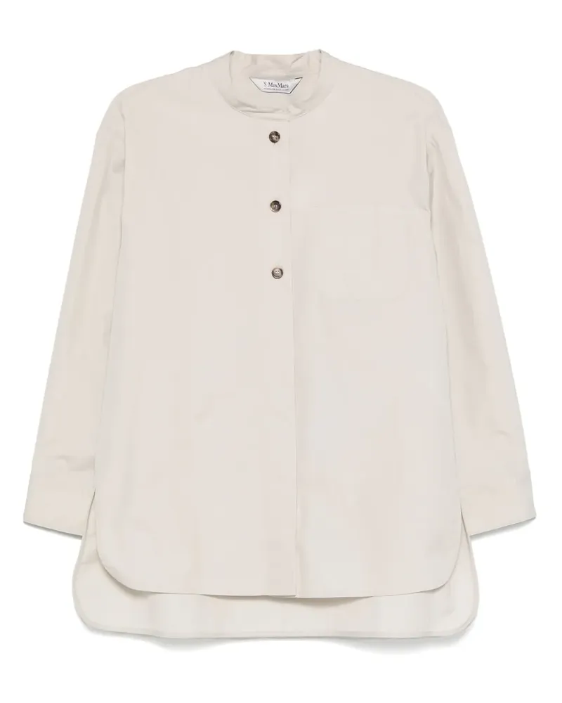 Max Mara Klassisches Hemd - Nude Nude