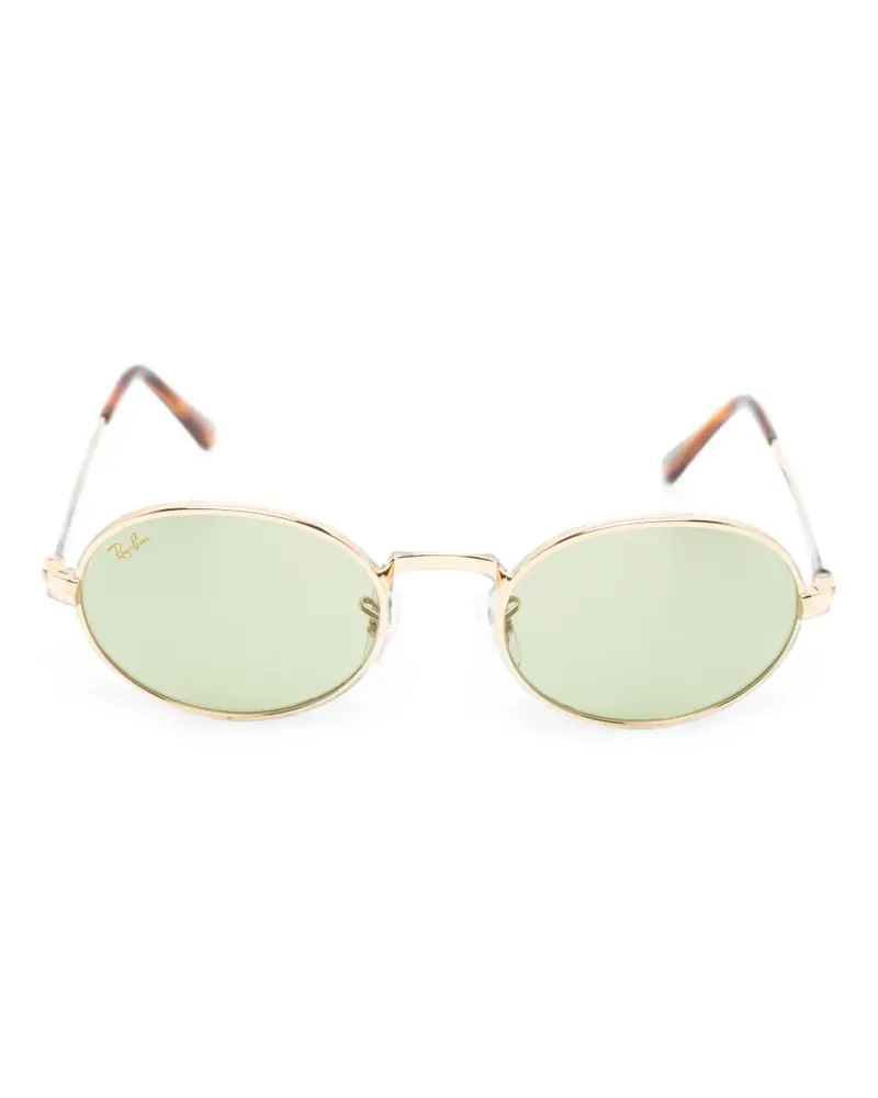 Ray Ban x A$AP Rocky oval-frame sunglasses - Gold Gold
