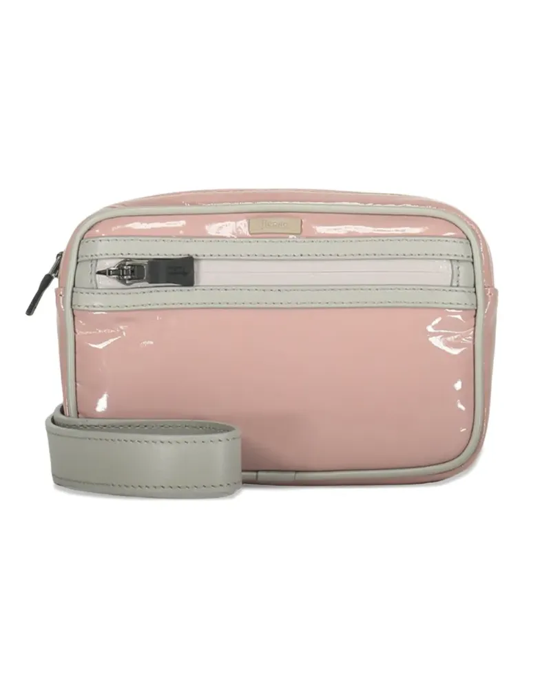 Herno Gürteltasche mit Logo-Patch - Rosa Rosa