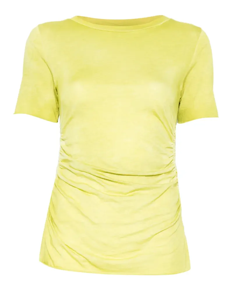 Avant Toi draped-detail T-shirt - Grün Grün