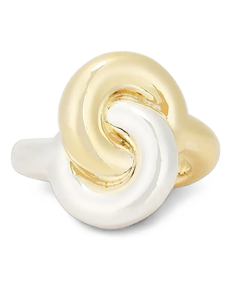 UNCOMMON MATTERS Cumulus Knot Ring - Gold Gold