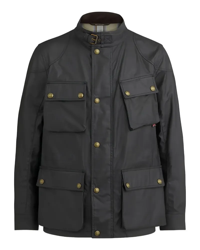 Belstaff Jacke im Military-Look - Schwarz Schwarz